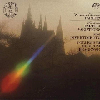 František Vincenc Kramář - Krommer / Josef Triebensee / Josef Fiala, Collegium Musicum Pragense - Partita / Partita Variations / Divertimento - LP / Vinyl