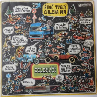 Greenhorns - Řidič Tvrdý Chleba Má - LP / Vinyl