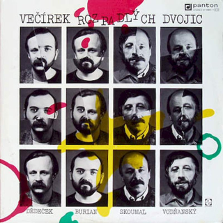 Burian & Dědeček / Vodňanský & Skoumal - Večírek Rozpadlých Dvojic - LP / Vinyl