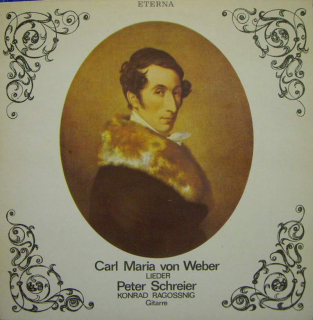 Carl Maria von Weber - Peter Schreier, Konrad Ragossnig - Lieder - LP / Vinyl
