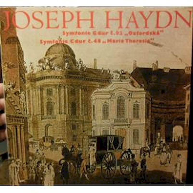 Joseph Haydn, Prague Chamber Orchestra - Symfonie C Dur 92 "Oxfordska" / Symfonie C Dur 48 "Maria Theresia" - LP / Vinyl