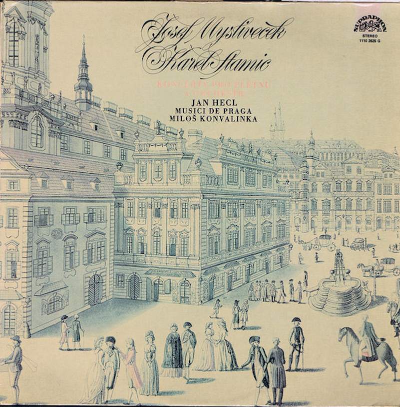 Josef Mysliveček, Carl Stamitz, Jan Hecl, Musici De Praga, Miloš Konvalinka - Koncerty Pro Flétnu A Orchestr - LP / Vinyl