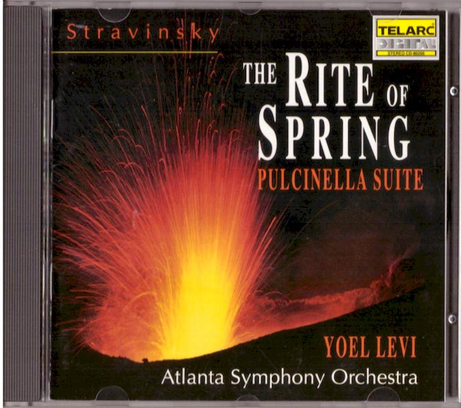 Atlanta Symphony Orchestra, Yoel Levi, Igor Stravinsky - Stravinsky: The Rite Of Spring / Pulcinella Suite - CD