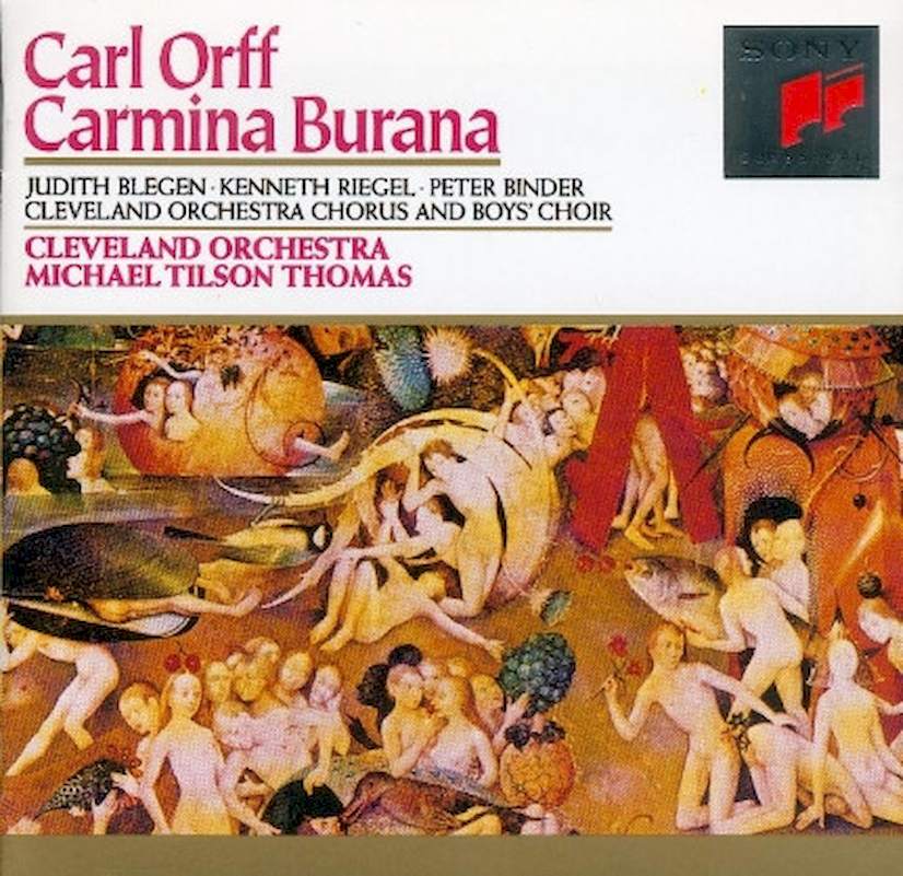 Carl Orff - The Cleveland Orchestra, Michael Tilson Thomas - Carmina Burana - CD