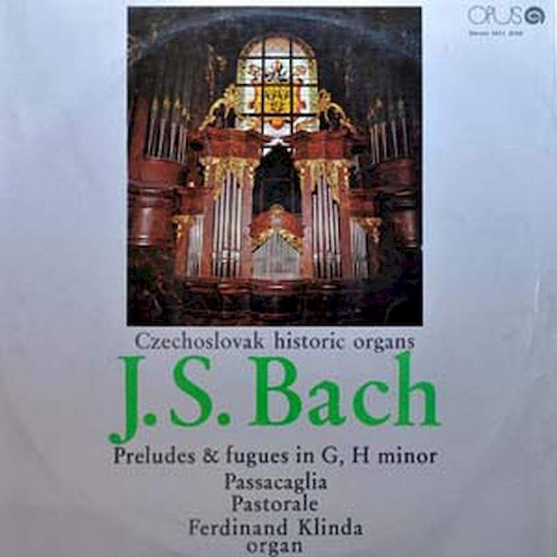 Johann Sebastian Bach, Ferdinand Klinda - Preludes & Fugues In G, H Minor - LP / Vinyl