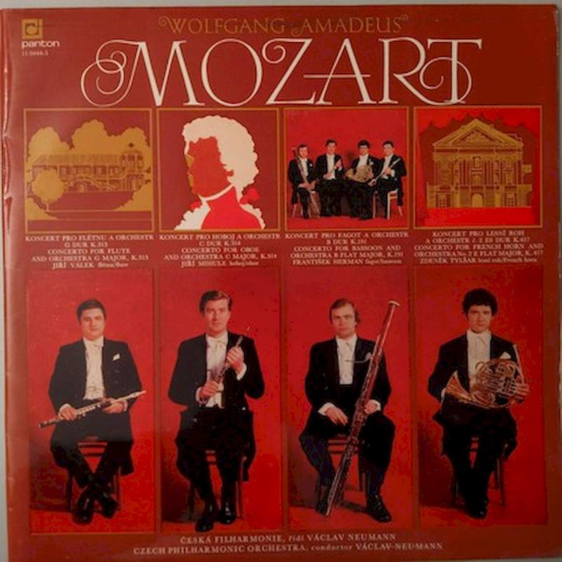 Wolfgang Amadeus Mozart, The Czech Philharmonic Orchestra, conductor Václav Neumann - Wolfgang Amadeus Mozart - LP / Vinyl