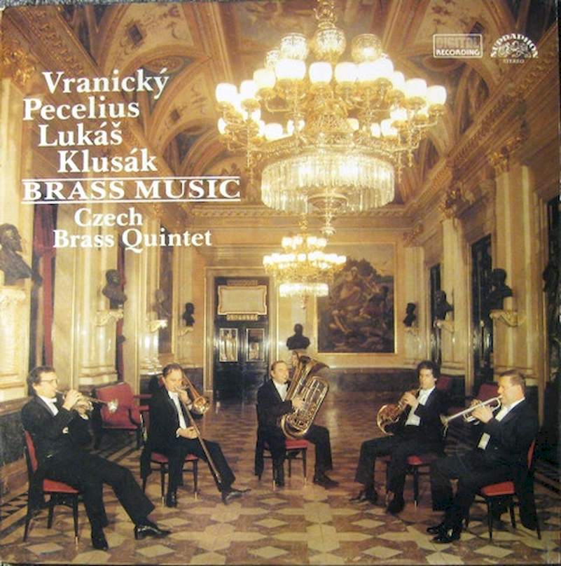 Czech Brass Quintet - Vranický, Pecelius, Lukáš, Klusák / Brass Music - LP / Vinyl