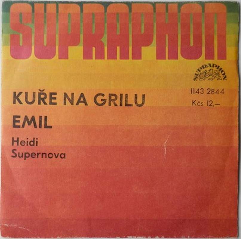 Heidi Janků - Kuře Na Grilu / Emil - SP / Vinyl
