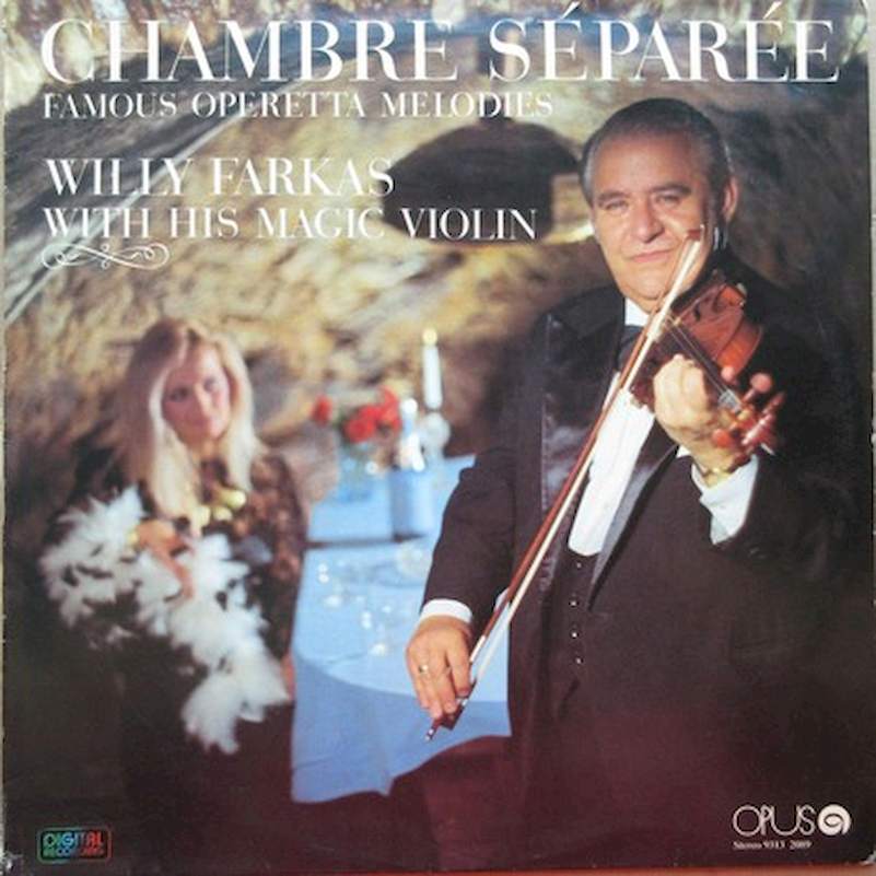 Viliam Farkaš - Chambre Séparée - Famous Operetta Melodies - LP / Vinyl