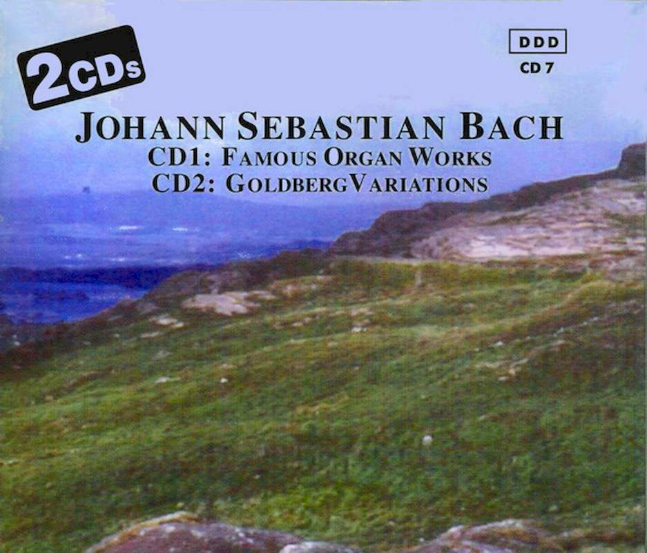 Johann Sebastian Bach - Otto Winter, Christiane Jaccottet - Famous Organ Works / Goldberg Variations - CD
