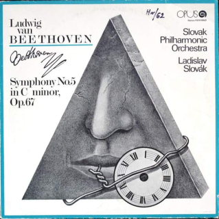 Ludwig Van Beethoven, Slovak Philharmonic Orchestra, Ladislav Slovák - Symphony No. 5 In C-Minor, Op. 67 - LP / Vinyl
