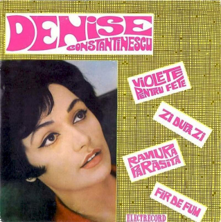 Denise Constantinescu - Violete Pentru Fete / Zi Dupa Zi / Fir De Fum / Ramura Parasita - SP / Vinyl
