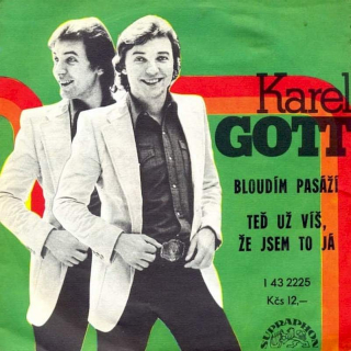 Karel Gott - Bloudím Pasáží / Teď Už Víš, Že Jsem To Já - SP / Vinyl