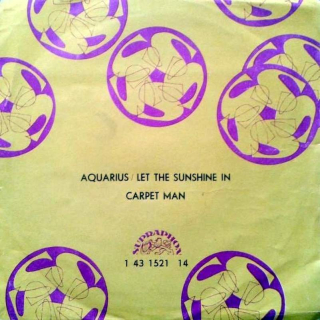 The Fifth Dimension - Aquarius / Let The Sunshine In / Carpet Man - SP / Vinyl