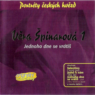 Věra Špinarová - Věra Špinarová 1 (Jednoho Dne Se Vrátíš) - CD