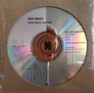 John Adams - Doctor Atomic Symphony - Promo CD