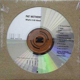 Pat Metheny - What's It All About - Promo CD