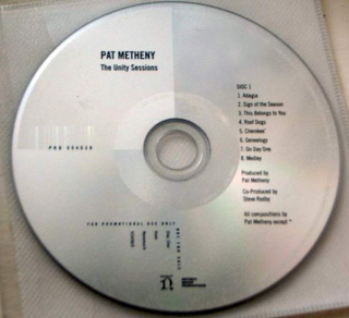 Pat Metheny - The Unity Sessions - Promo CD