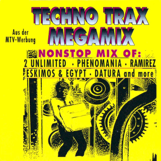Various - Techno Trax Megamix - CD Singl
