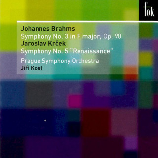 Johannes Brahms, Jaroslav Krček, The Prague Symphony Orchestra, Jiří Kout - J. Brahms: Symphony No. 3 / J. Krček: Symphony No. 5 - CD