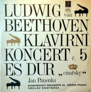 Ludwig van Beethoven, Jan Panenka, The Prague Symphony Orchestra, Václav Smetáček - Klavírní Koncert č.5 "Císařský" - LP / Vinyl