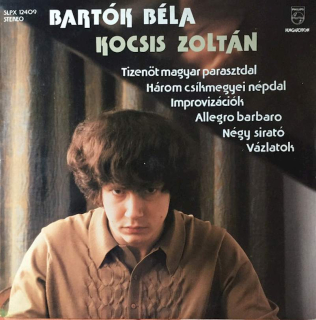 Béla Bartók - Zoltán Kocsis - Tizenöt Magyar Népdal, Három Csíkmegyei Népdal, Improvizációk, Allegro Barbaro, Négy Sirató, Vázlatok - LP / Vinyl