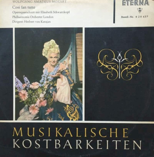 Wolfgang Amadeus Mozart - Elisabeth Schwarzkopf, Philharmonia Orchestra , Dirigent: Herbert von Karajan - Cosi Fan Tutte - Opernquerschnitt Mit Elisabeth Schwarzkopf - LP / vinyl