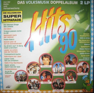 Various - Hits 90 - Das Volksmusik Doppelalbum - LP / vinyl