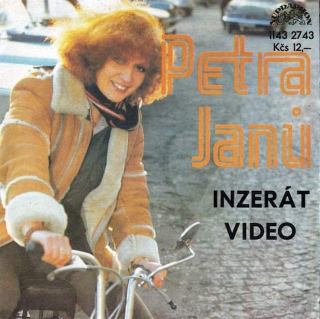Petra Janů - Inzerát / Video - SP / Vinyl