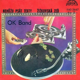 OK Band - Nemůžu Psát Texty / Žižkovská Zeď - SP / Vinyl